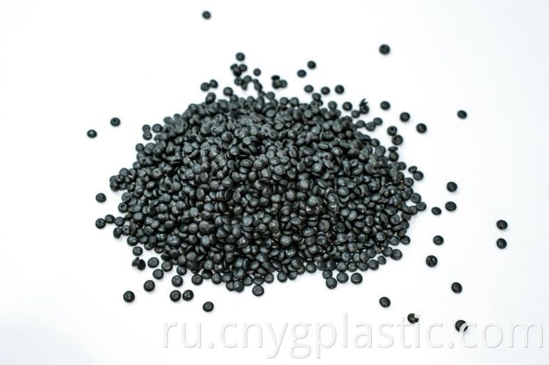Resynthesized HDPE plastic beads
